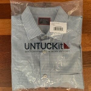 UNTUCKIT SHIRT SIZE SMALL TRADITIONAL FIT NWT